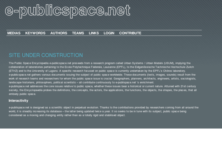 www.e-publicspace.net