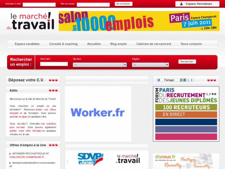 www.lemarchedutravail.com