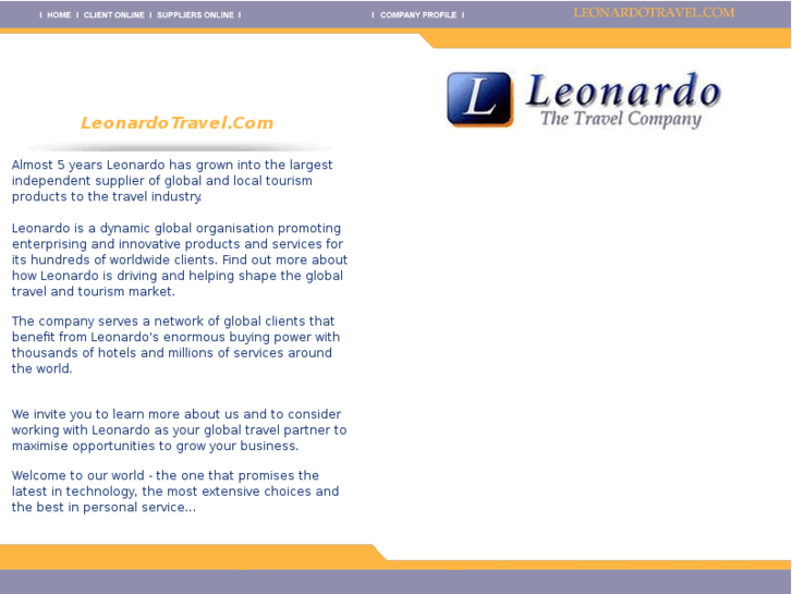 www.leonardotravel.com