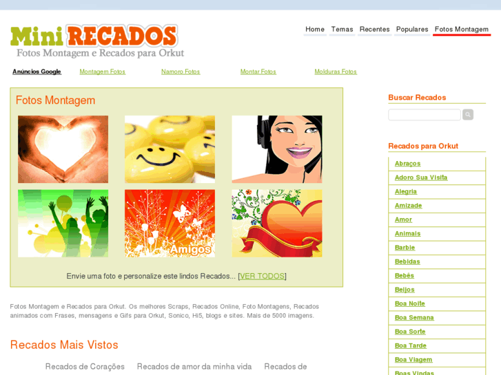 www.minirecados.com