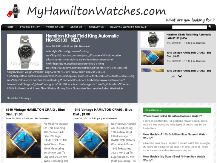 www.myhamiltonwatches.com