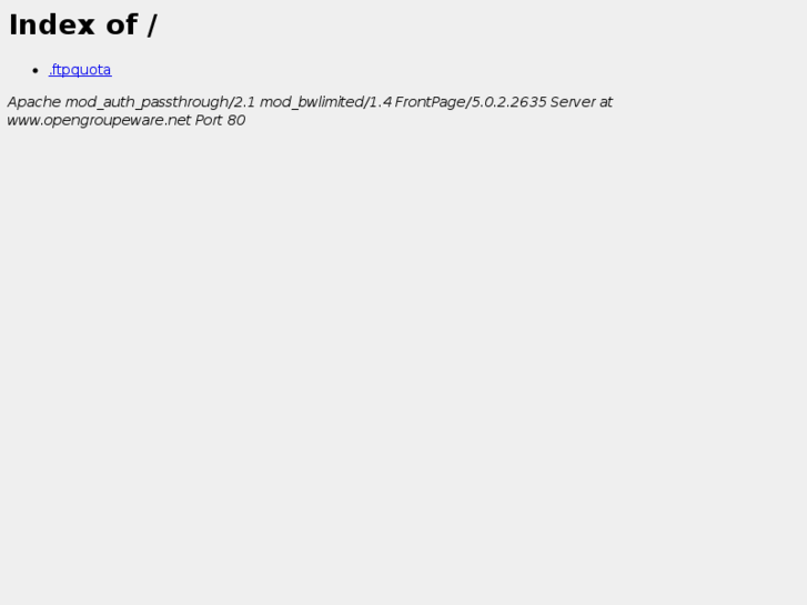 www.opengroupeware.net