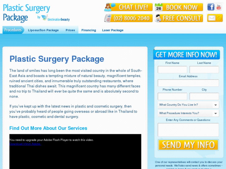 www.plasticsurgerypackage.com