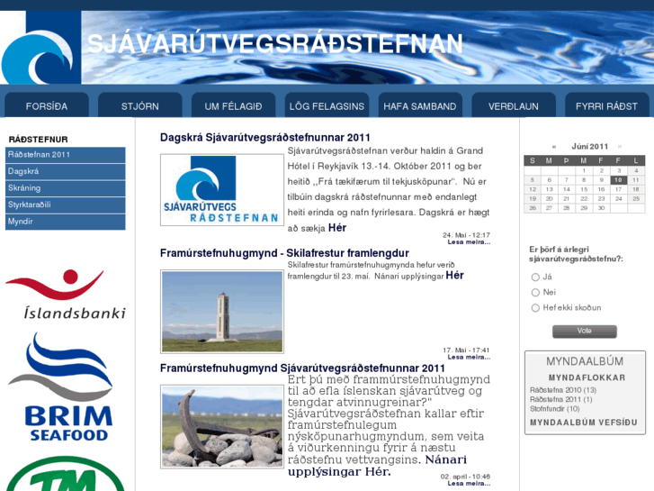 www.sjavarutvegsradstefnan.is