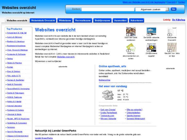 www.websites-overzicht.nl