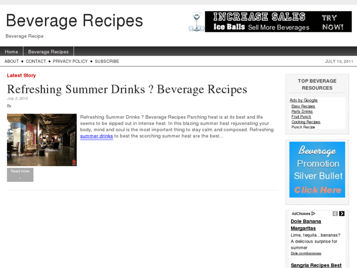 www.beveragerecipes.org