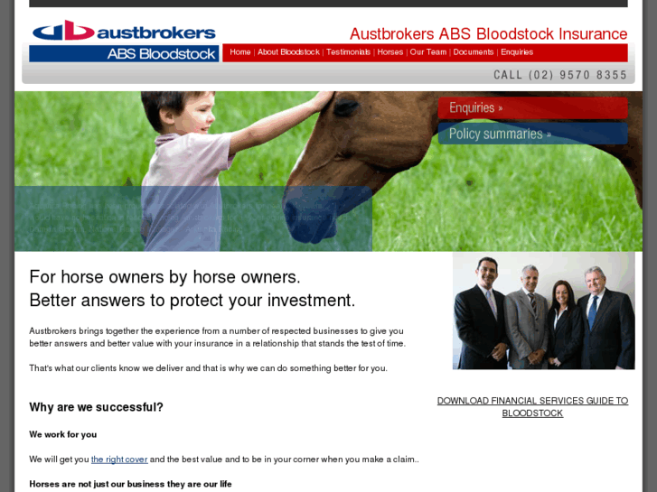 www.bloodstockinsurance.com.au