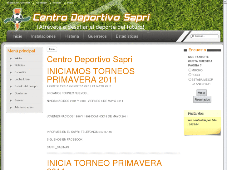 www.centrodeportivosapri.com