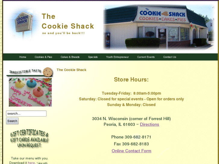 www.cookieshackbakery.com