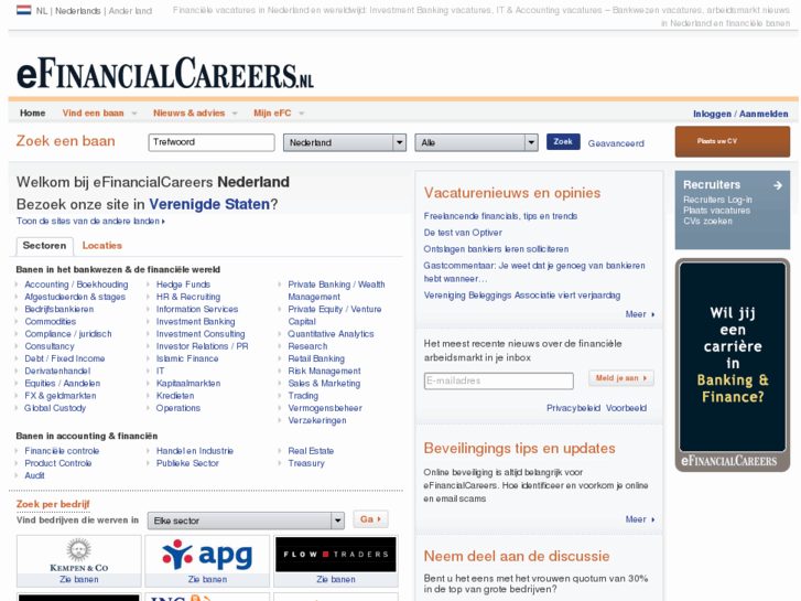 www.efinancialcareers.nl