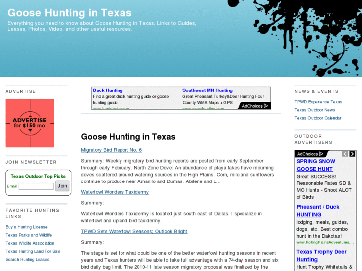 www.goosehuntingintexas.com