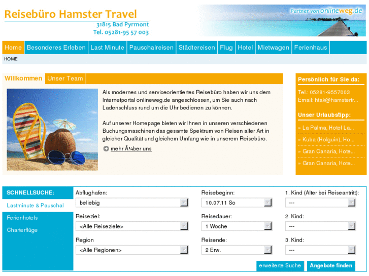 www.hamstertravel.com