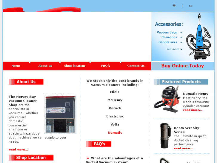 www.herveybayvacuums.com