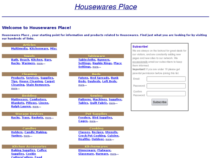 www.housewares-place.com