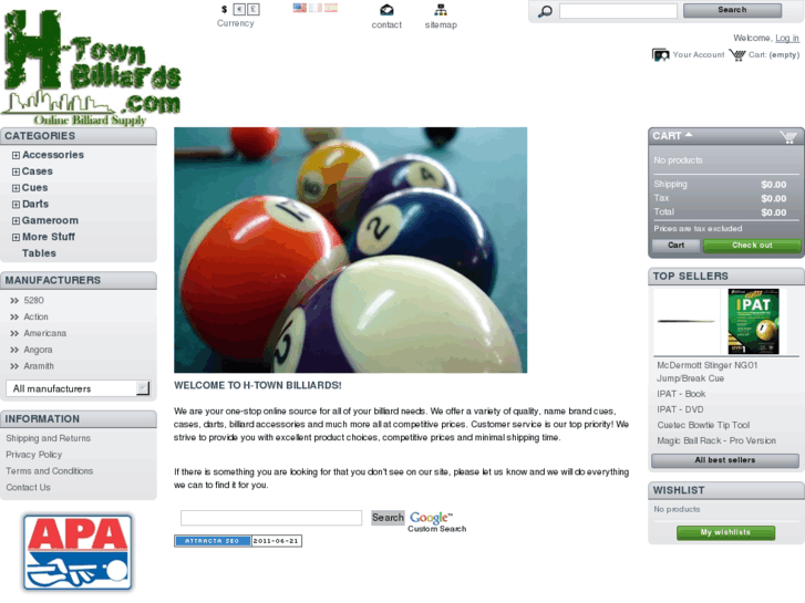 www.htownbilliards.com