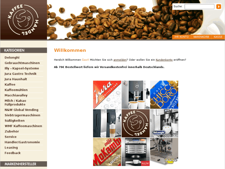 www.kaffeehandelshop.de