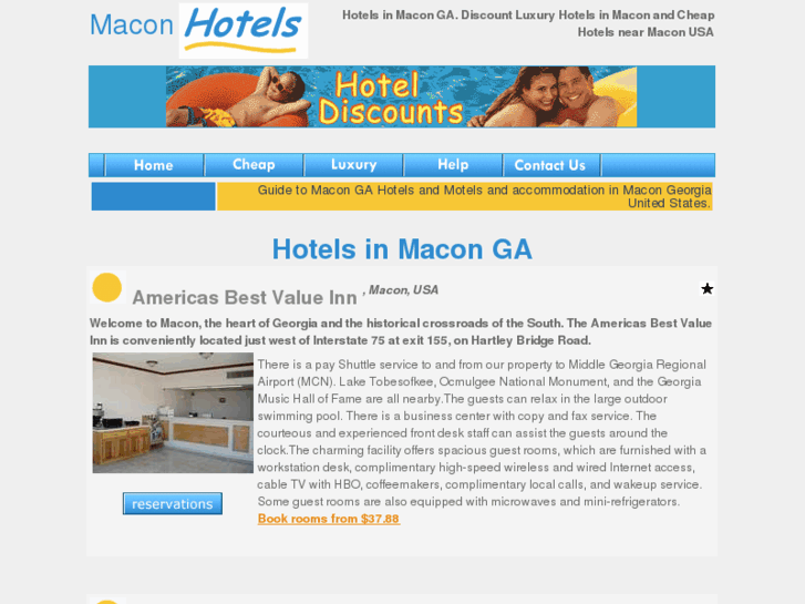 www.macongahotels.com