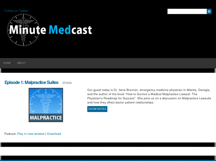 www.minutemedcast.com