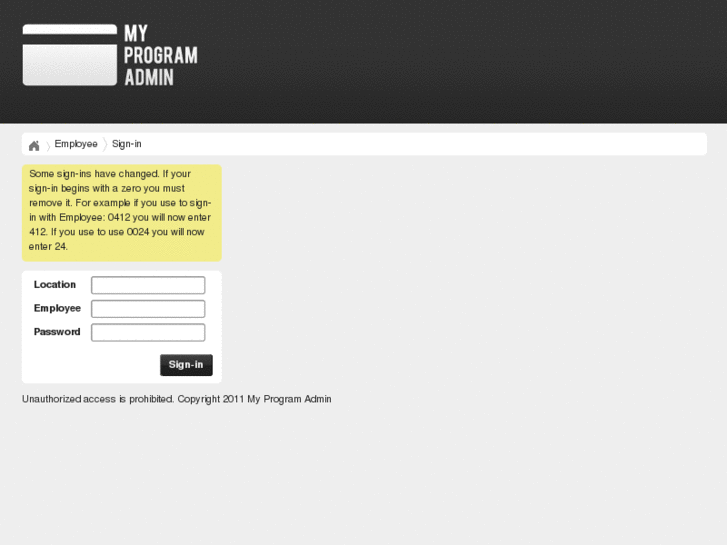 www.myprogramadmin.com