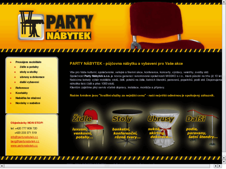 www.partynabytek.cz