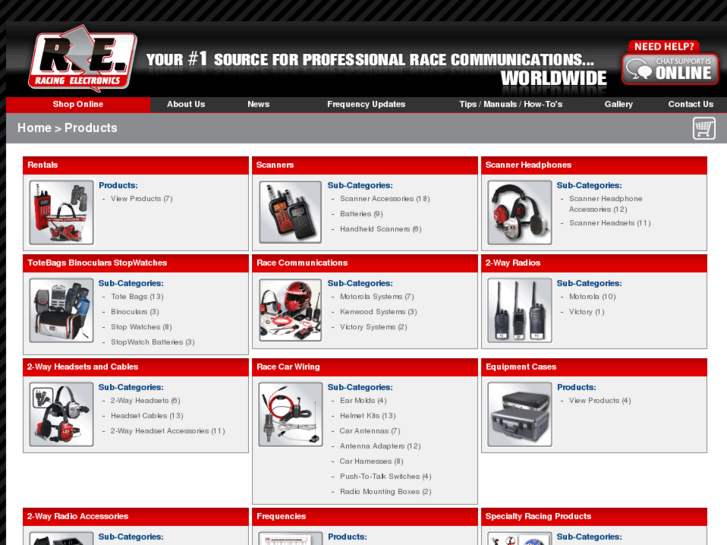 www.racingelectronics.net