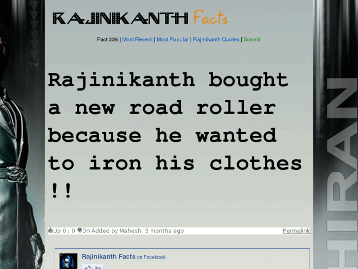 www.rajinikanthfacts.com