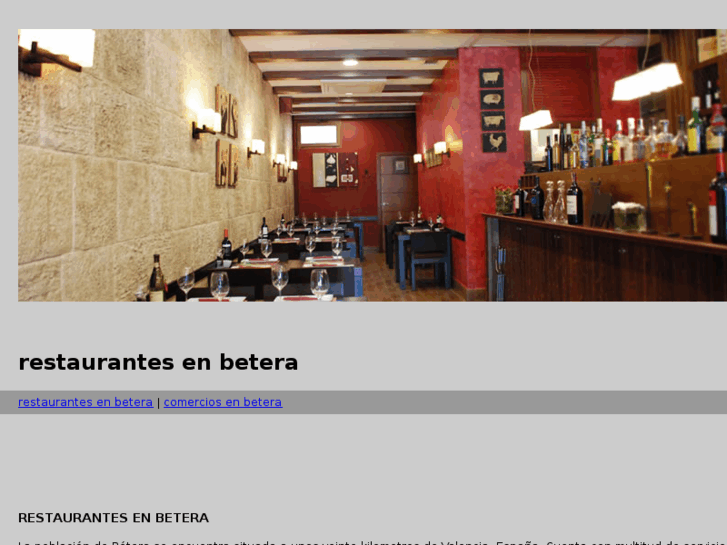 www.restaurantesenbetera.com