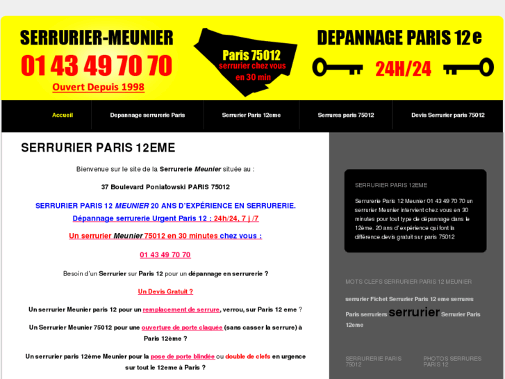 www.serrurier-meunier.fr