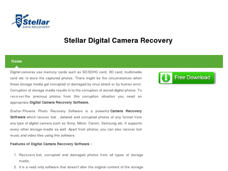 www.stellardigitalcamerarecovery.com