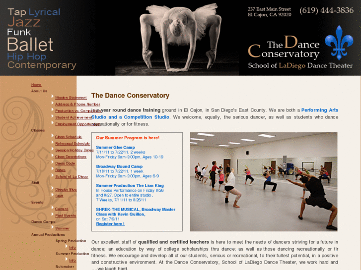 www.thedanceconservatorycalifornia.com