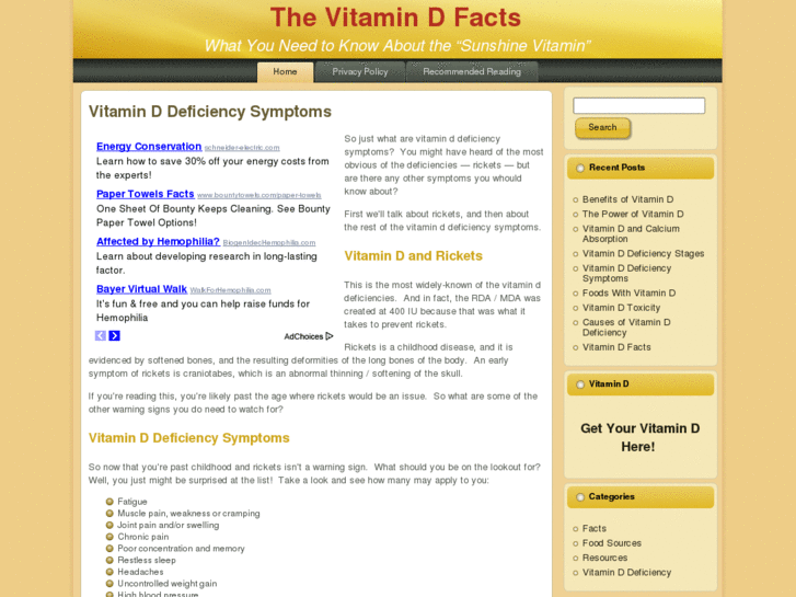 www.thevitamindfacts.com