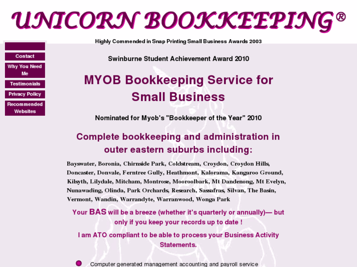 www.unicornbookkeeping.com