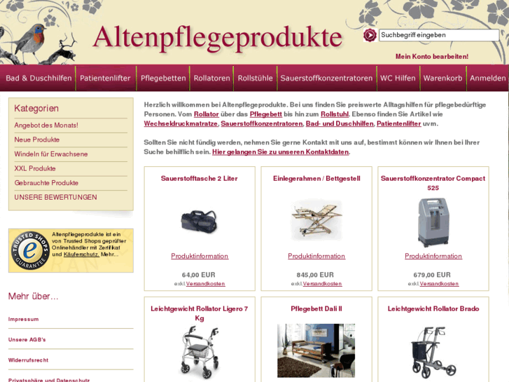 www.altenpflege-produkte.com