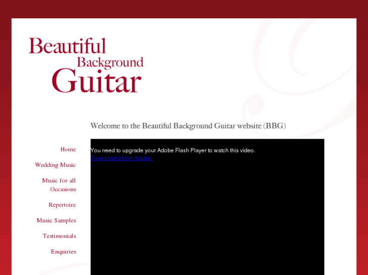 www.beautifulbackgroundguitar.co.uk