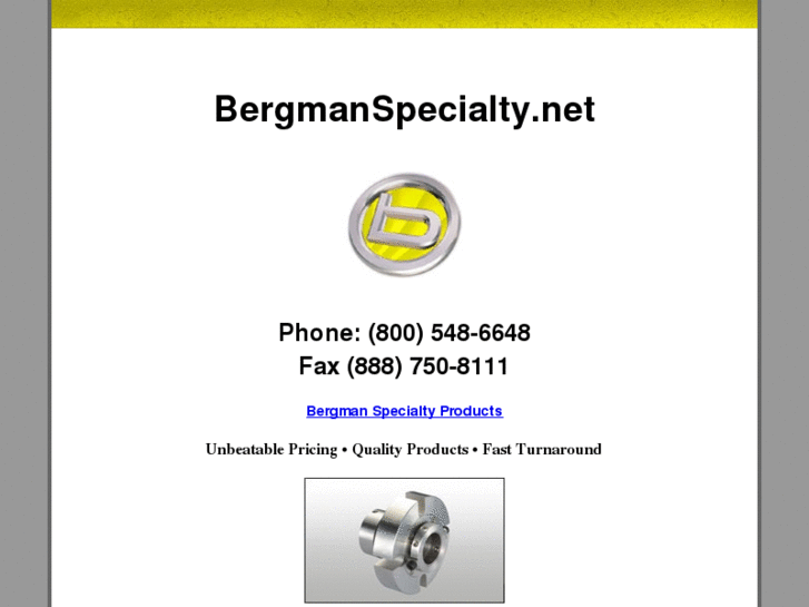 www.bergmanspecialty.net