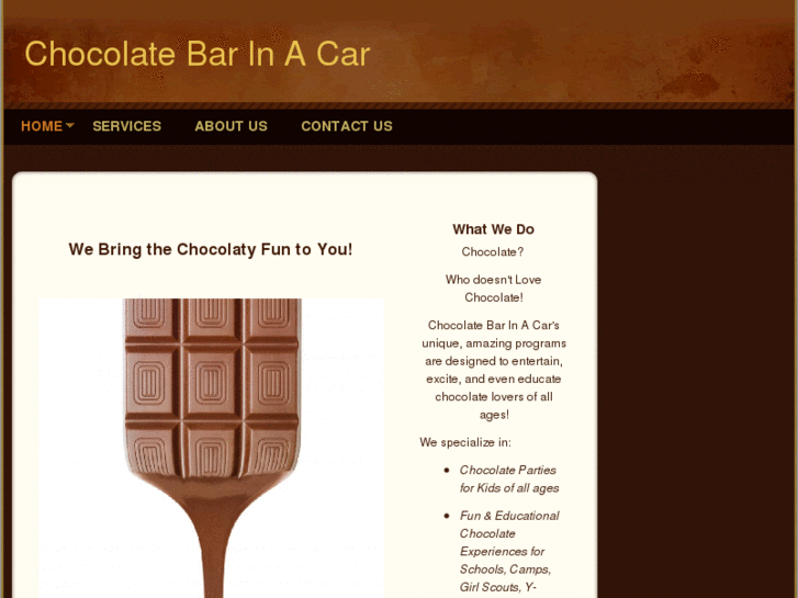 www.chocolatebarinacar.com