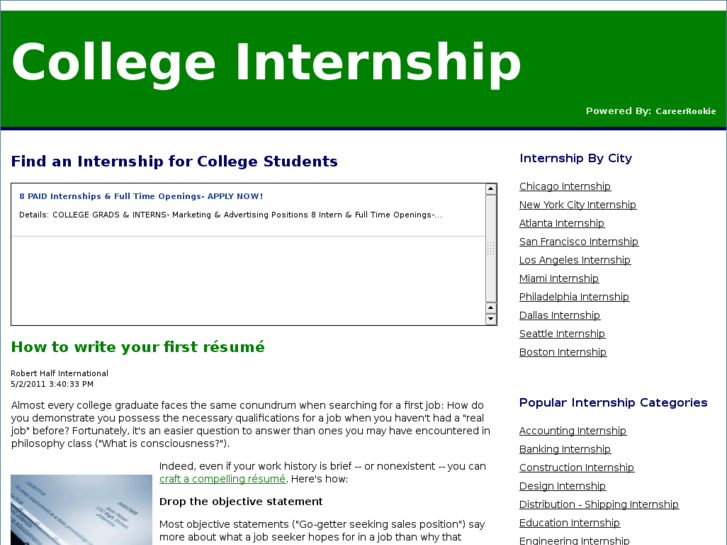 www.college-internship.net