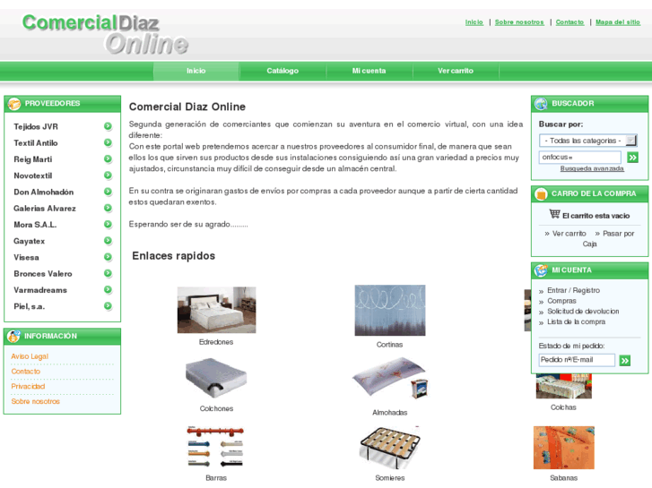 www.comercialdiazonline.es