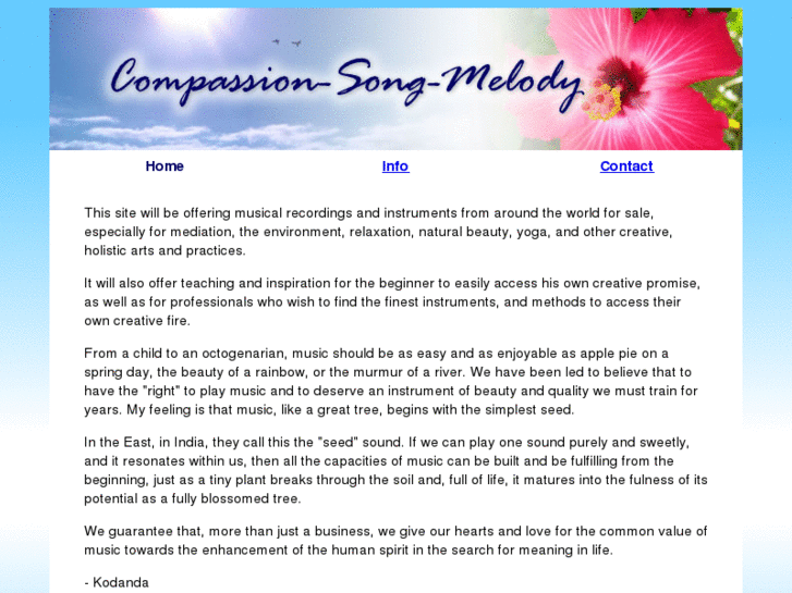 www.compassionsongmelody.com