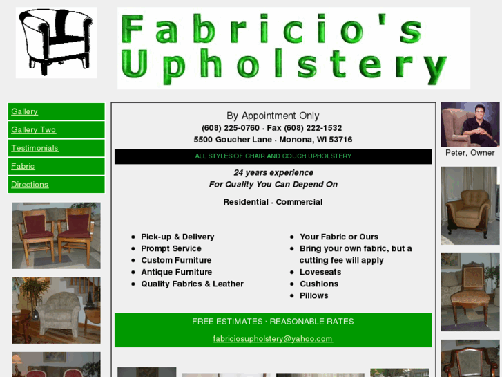 www.fabriciosupholstery.com