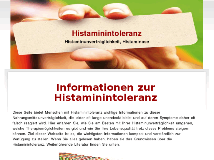 www.histamin-intoleranz.info