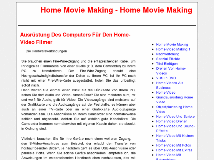 www.home-movie-making.com