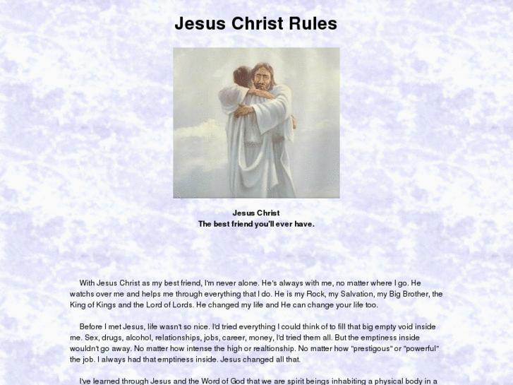 www.jesuschristrules.com