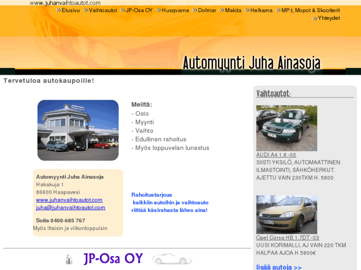 www.juhanvaihtoautot.com