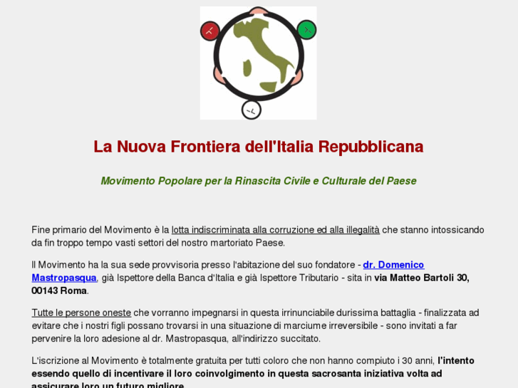 www.lanuovafrontieradellitaliarepubblicana.org