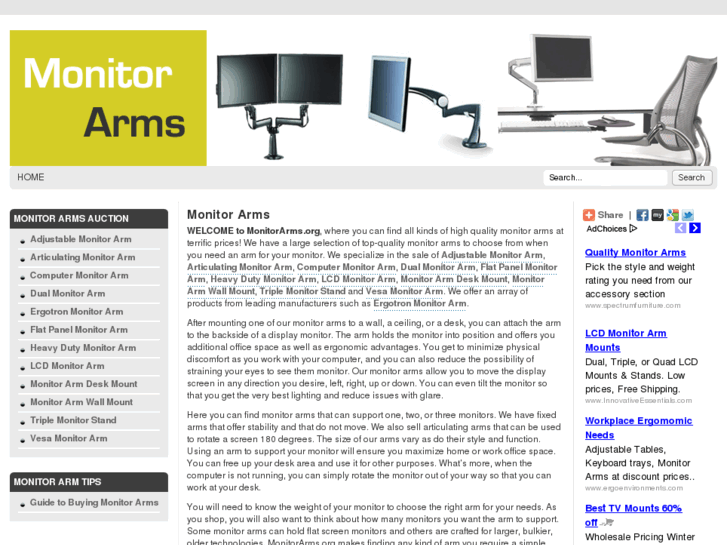 www.monitorarms.org