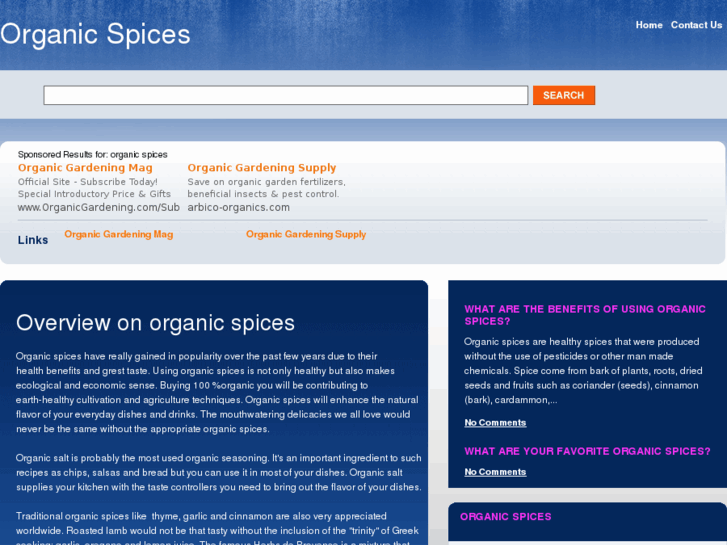 www.organicspices.net