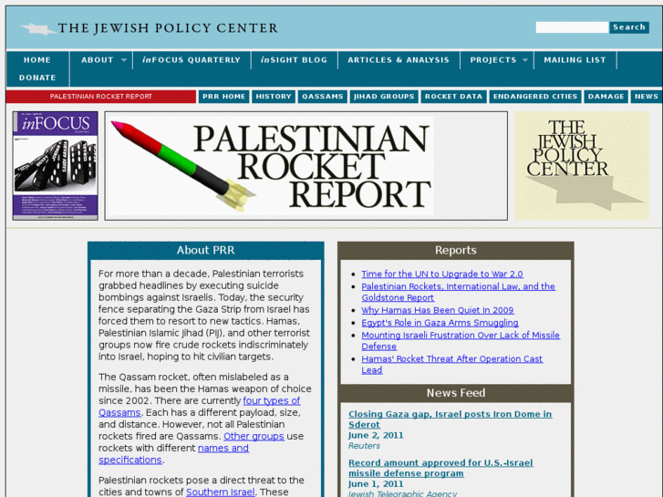 www.palestinianrocketreport.com