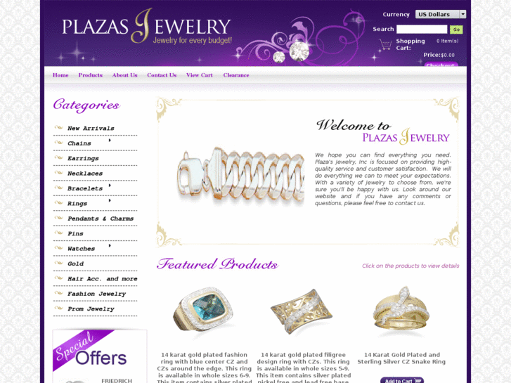 www.plazasjewelry.com