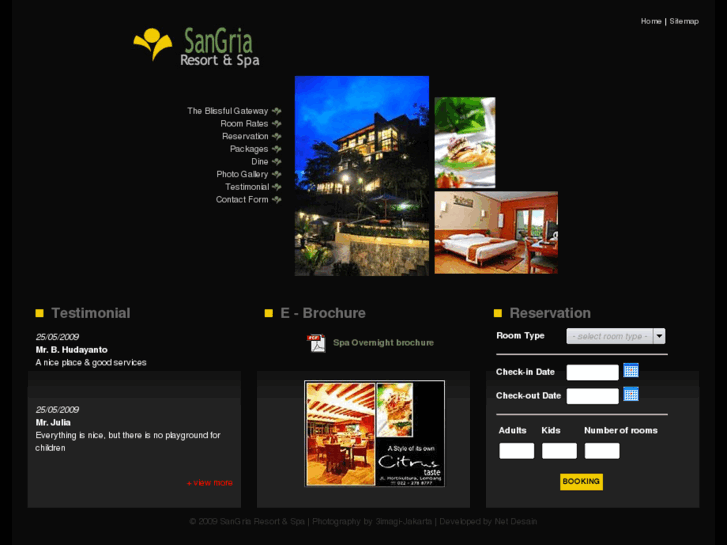 www.sangriaresortspa.com